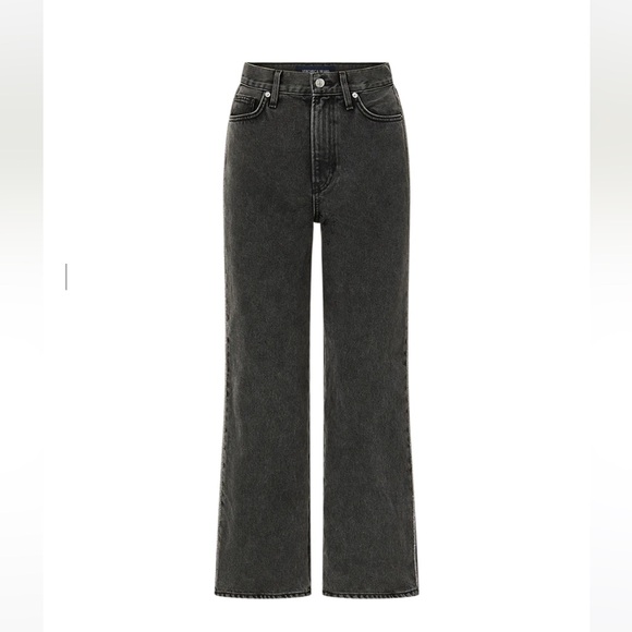 VB Dylan Rhinestone-Stripe Straight-Leg Jean - Picture 2 of 9